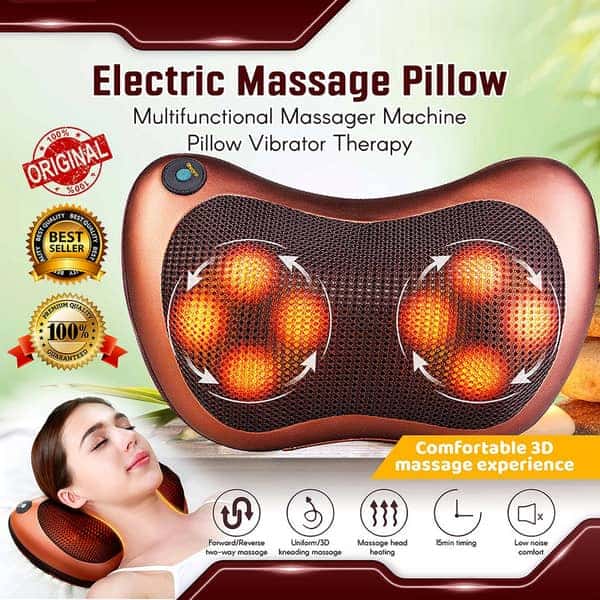 Body Electric Massaging Pillow
