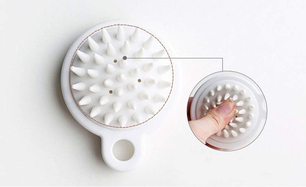 Gentle and Effective Soft Silicone Shampoo Brush for Scalp Massage and Hair Health