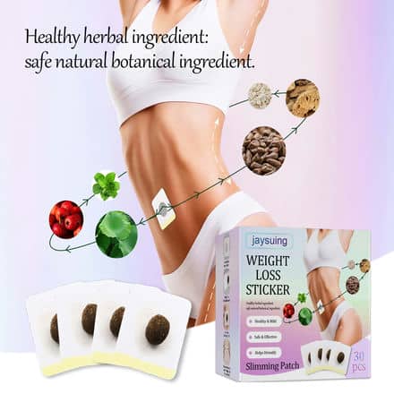 JAYSUING Weight Loss Sticker - Detoxifying Herbal Slimming Patch