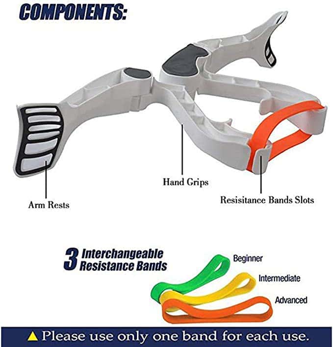 Adjustable Hand Exerciser Fitness Gym Equipment | Wonder Arms Body Arm Workout Machine