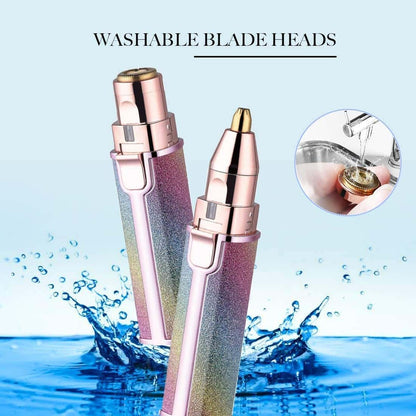 2 in 1 Hair Remover Pen, Eyebrow Razor and Hair Removal Tool
