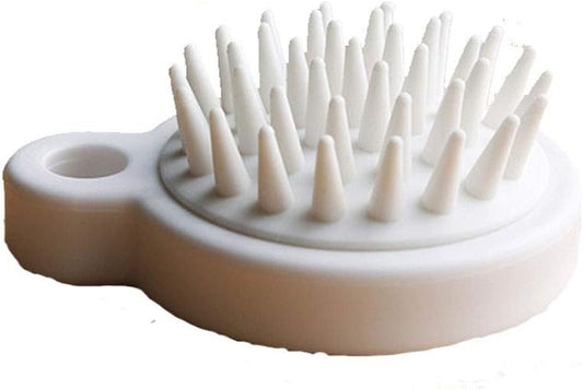 Gentle and Effective Soft Silicone Shampoo Brush for Scalp Massage and Hair Health