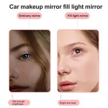 Adjustable Car Makeup LED Mirror Sun Visor Fill Light Mirror Car Supply Durable Car Cosmetic Mirror Car Accessories