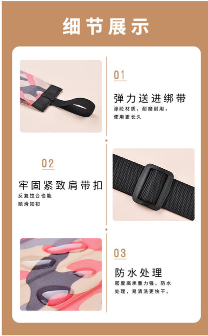 Big Folding Shopping Bag Eco-Friendly Reusable Portable One Shoulder Handbag For Travel Grocery Pocket Bags Fashion