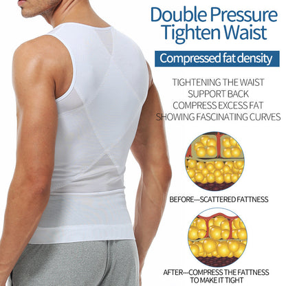 Men Compression Slimming Body Shaper