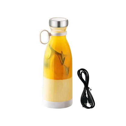 Portable Electric Blender Bottle - USB Rechargeable Mini Juicer for Fresh Juices